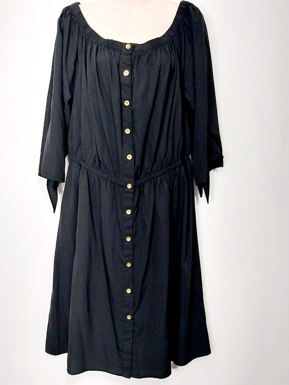 🔵BOGO FREE🔵 NWT Speed Control Dress Black Peasant Sz 3X